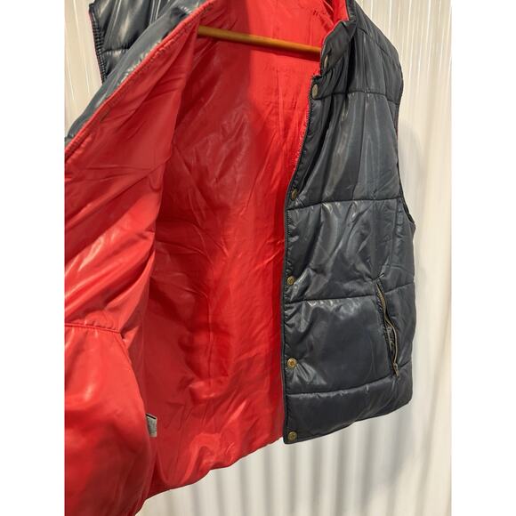 Castaway Nantucket Reversible puffer vest Women’s XL Navy/Red - Picture 6 of 6